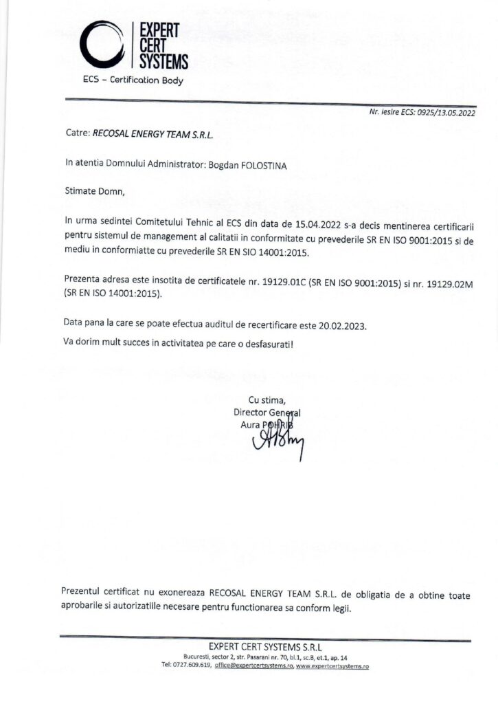 Despre Noi 2 Certificate ISO1 page 0001